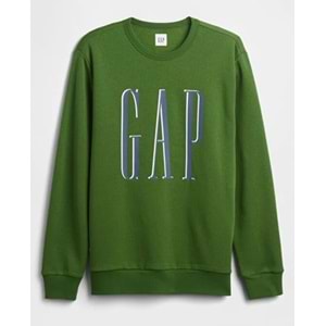 Gap 645634 Gap Logo Fleece Sweatshirt Erkek Sweatshirt