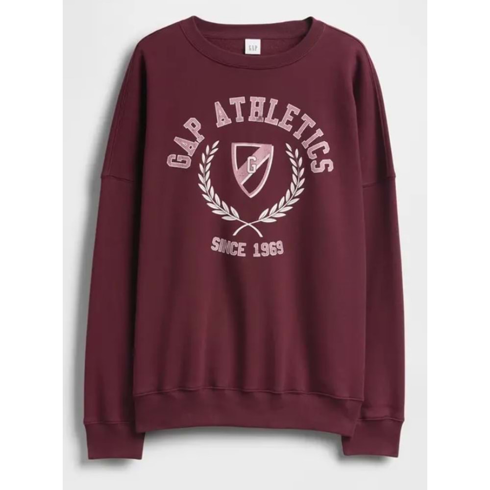 Gap 800457 Oversized Gap Grafik Sweatshirt Kadın Sweatshirt