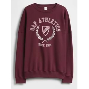 Gap 800457 Oversized Gap Grafik Sweatshirt Kadın Sweatshirt