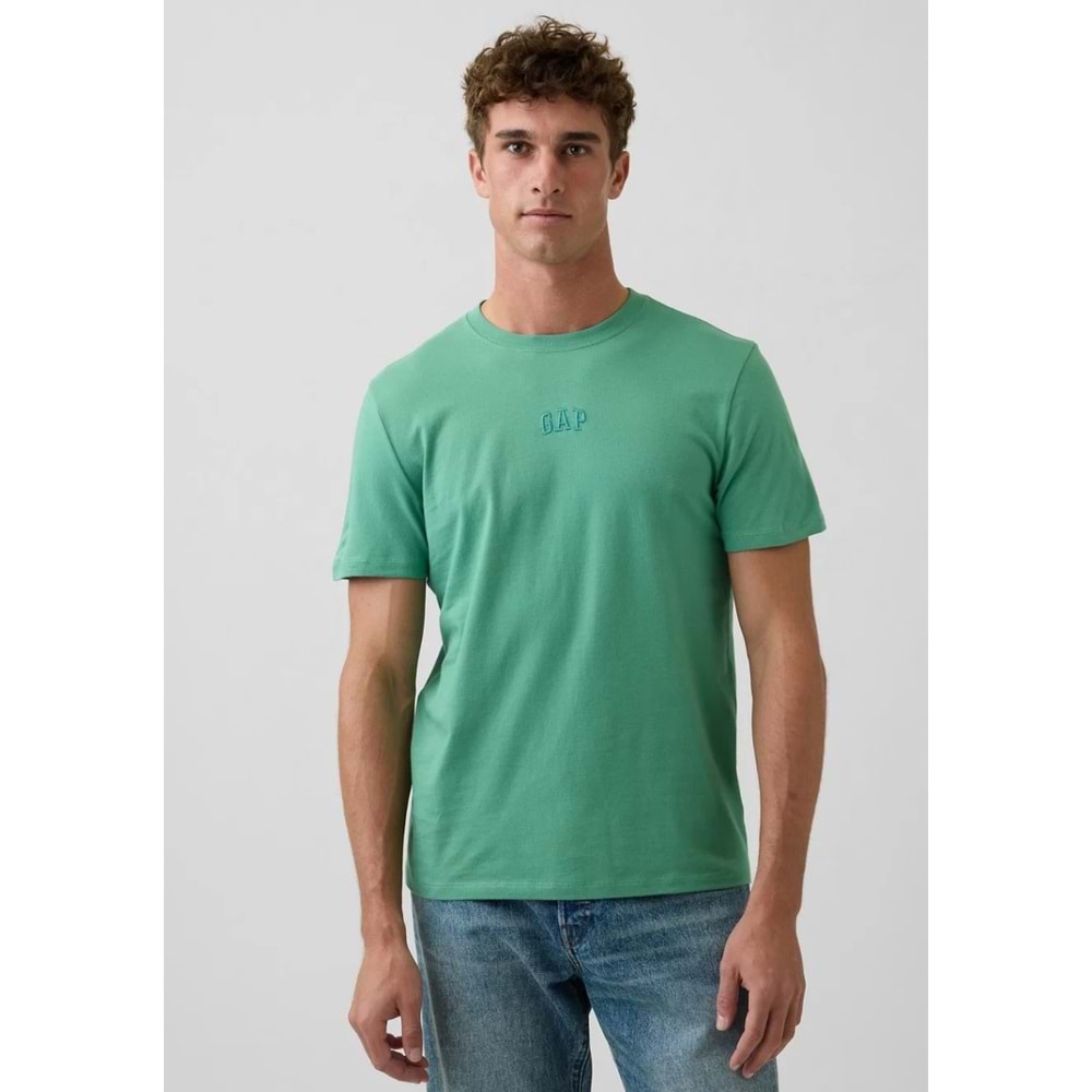 Gap Everyday Soft Gap Mini Logo T-Shirt 799323 Kısa Kol Tişört Erkek T-Shirt