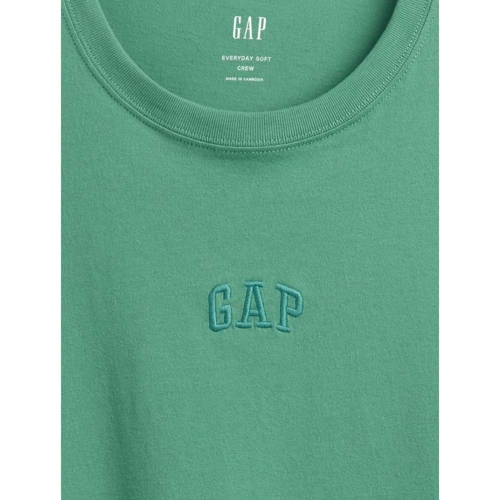 Gap Everyday Soft Gap Mini Logo T-Shirt 799323 Kısa Kol Tişört Erkek T-Shirt