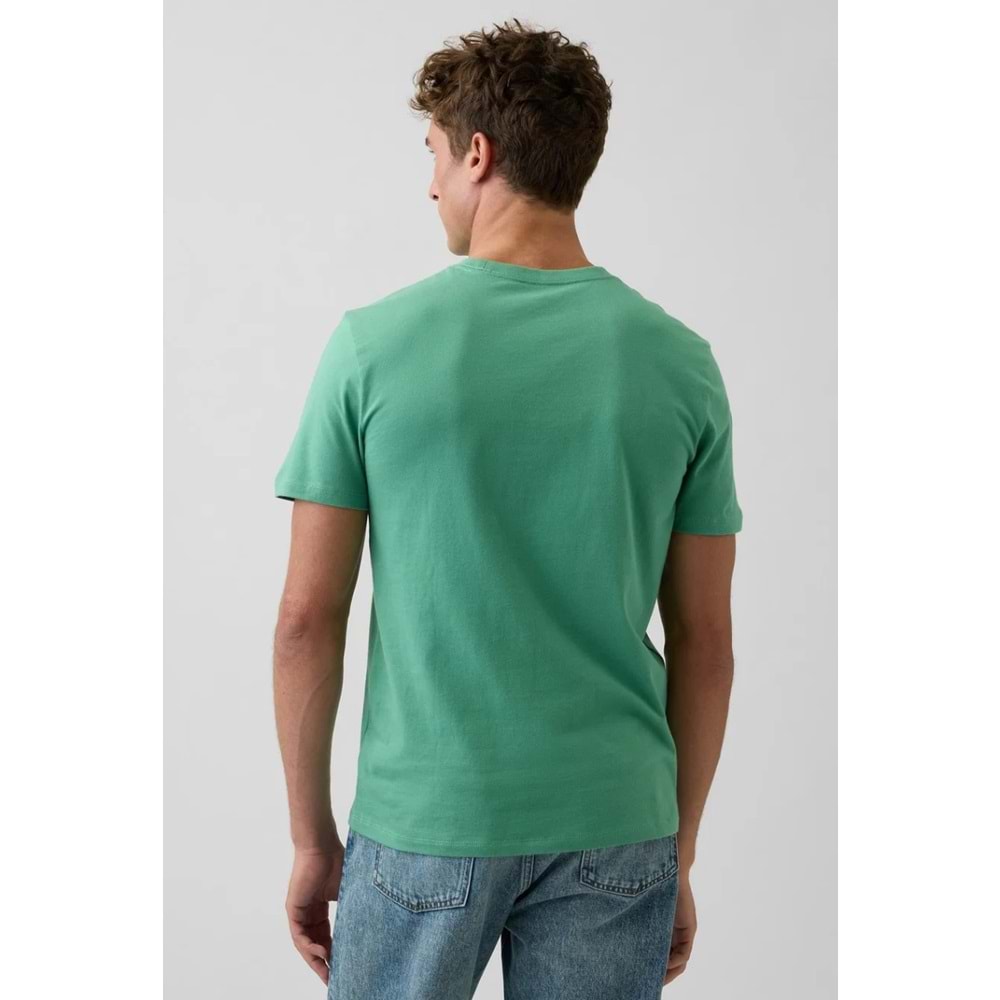 Gap Everyday Soft Gap Mini Logo T-Shirt 799323 Kısa Kol Tişört Erkek T-Shirt