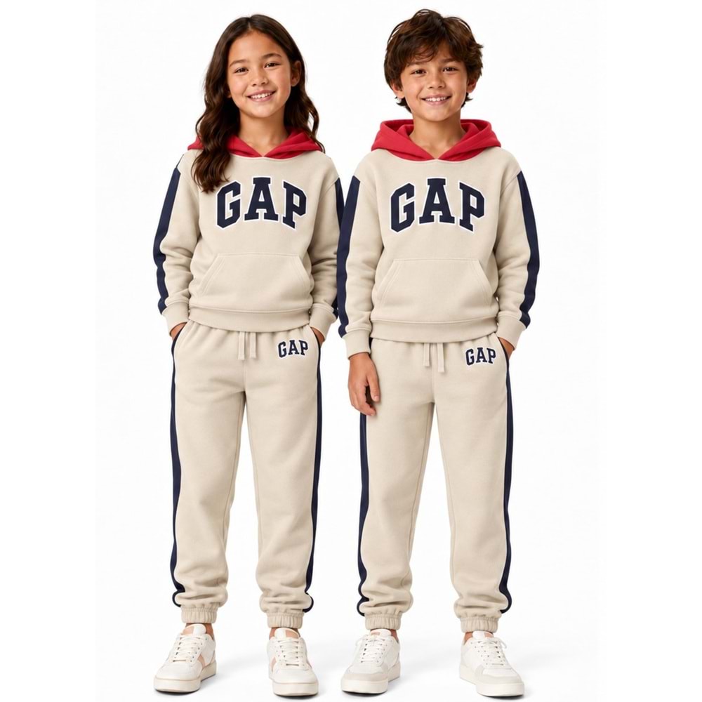 Gap Relaxed Colorblock Pull-On Jogger Çocuk Eşofman Altı