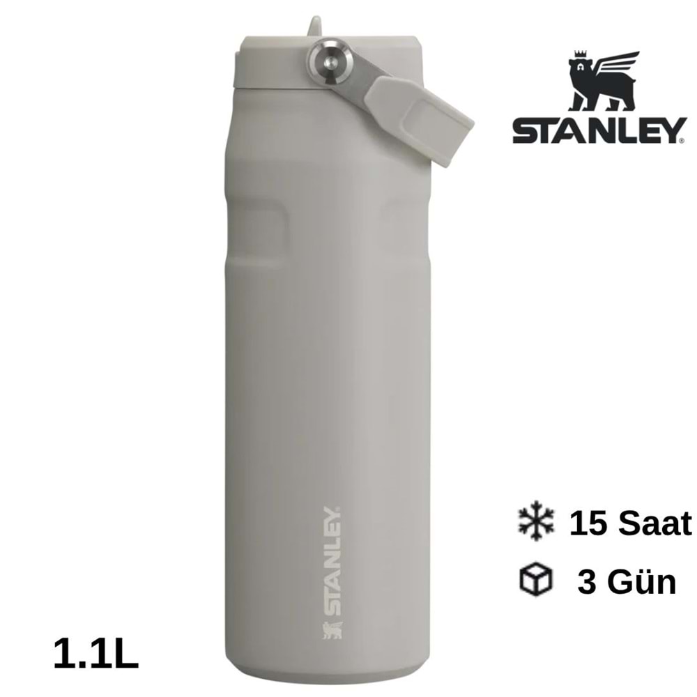 Stanley The IceFlow Flip Straw Pipetli Termos Bardak 1.1 LT Matara
