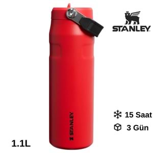 Stanley The IceFlow Flip Straw Pipetli Termos Bardak 1.1 LT Matara