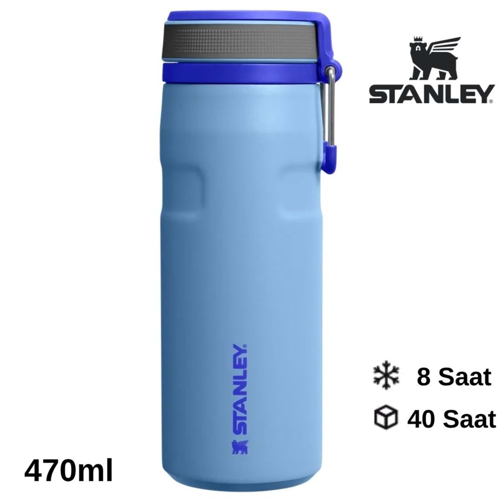 Stanley The IceFlow Twist Flip Termos 0.47 LT Termos Kupa Kamp Matara