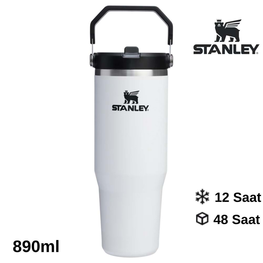 Stanley The IceFlow Flip Straw Pipetli Termos Bardak 0.89 LT Matara