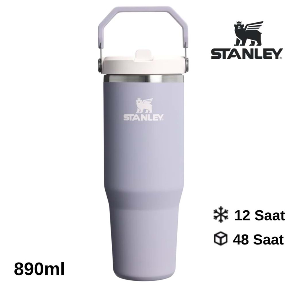 Stanley The IceFlow Flip Straw Pipetli Termos Bardak 0.89 LT Matara