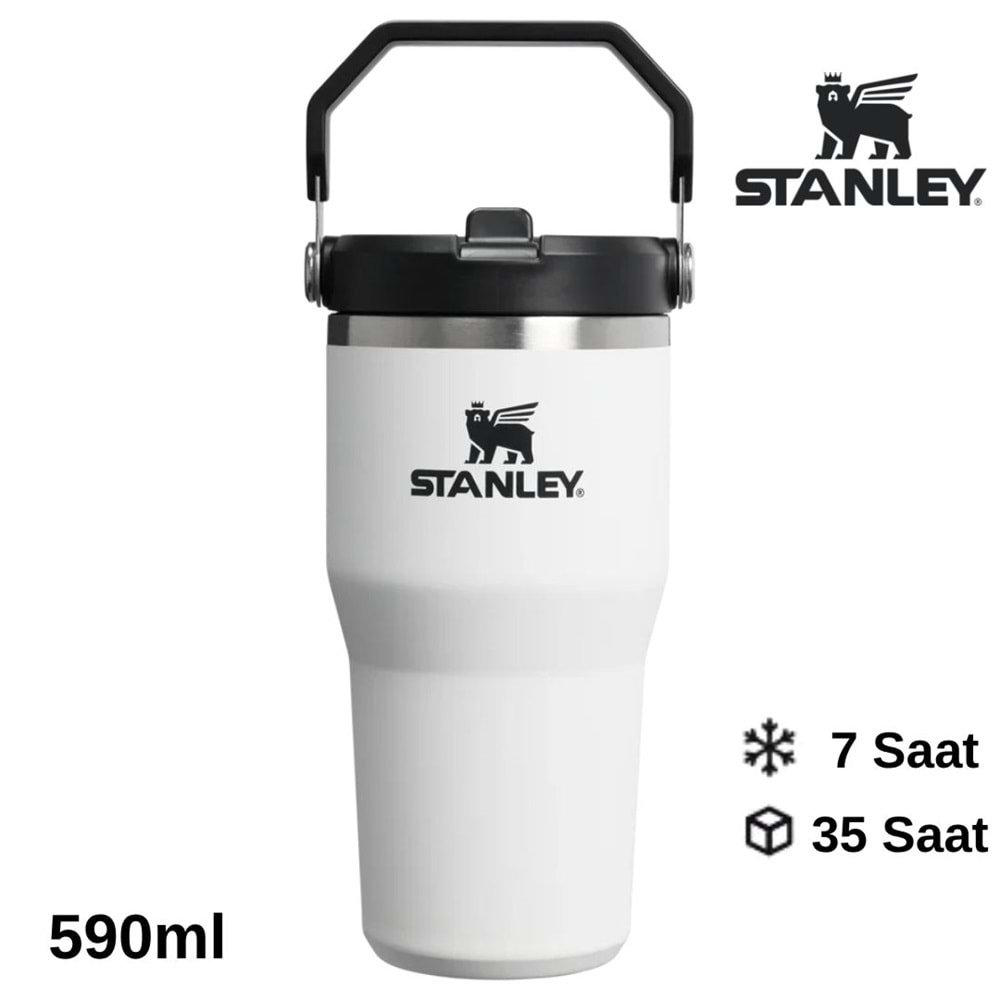 Stanley The IceFlow Flip Straw Pipetli Termos Bardak 0.59 LT Matara