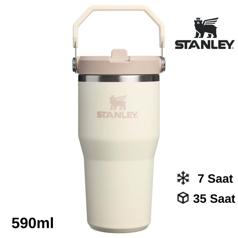 Stanley The IceFlow Flip Straw Pipetli Termos Bardak 0.59 LT Matara