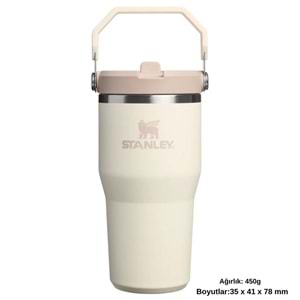 Stanley The IceFlow Flip Straw Pipetli Termos Bardak 0.59 LT Matara