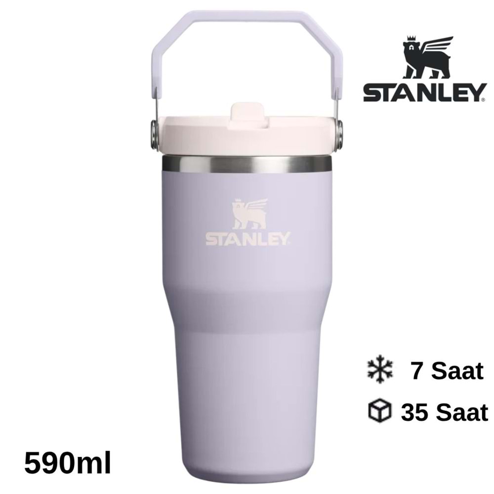 Stanley The IceFlow Flip Straw Pipetli Termos Bardak 0.59 LT Matara