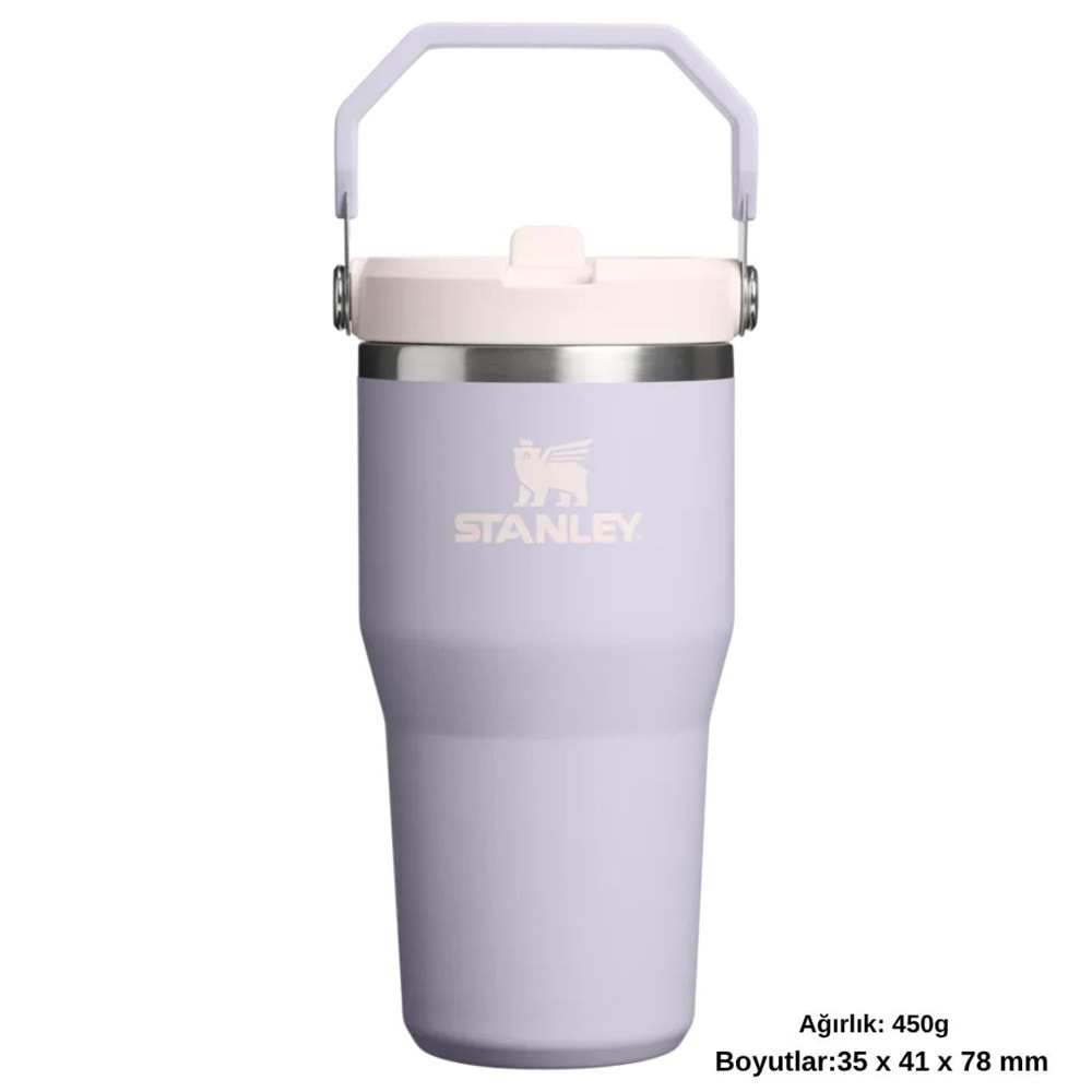 Stanley The IceFlow Flip Straw Pipetli Termos Bardak 0.59 LT Matara