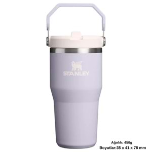 Stanley The IceFlow Flip Straw Pipetli Termos Bardak 0.59 LT Matara