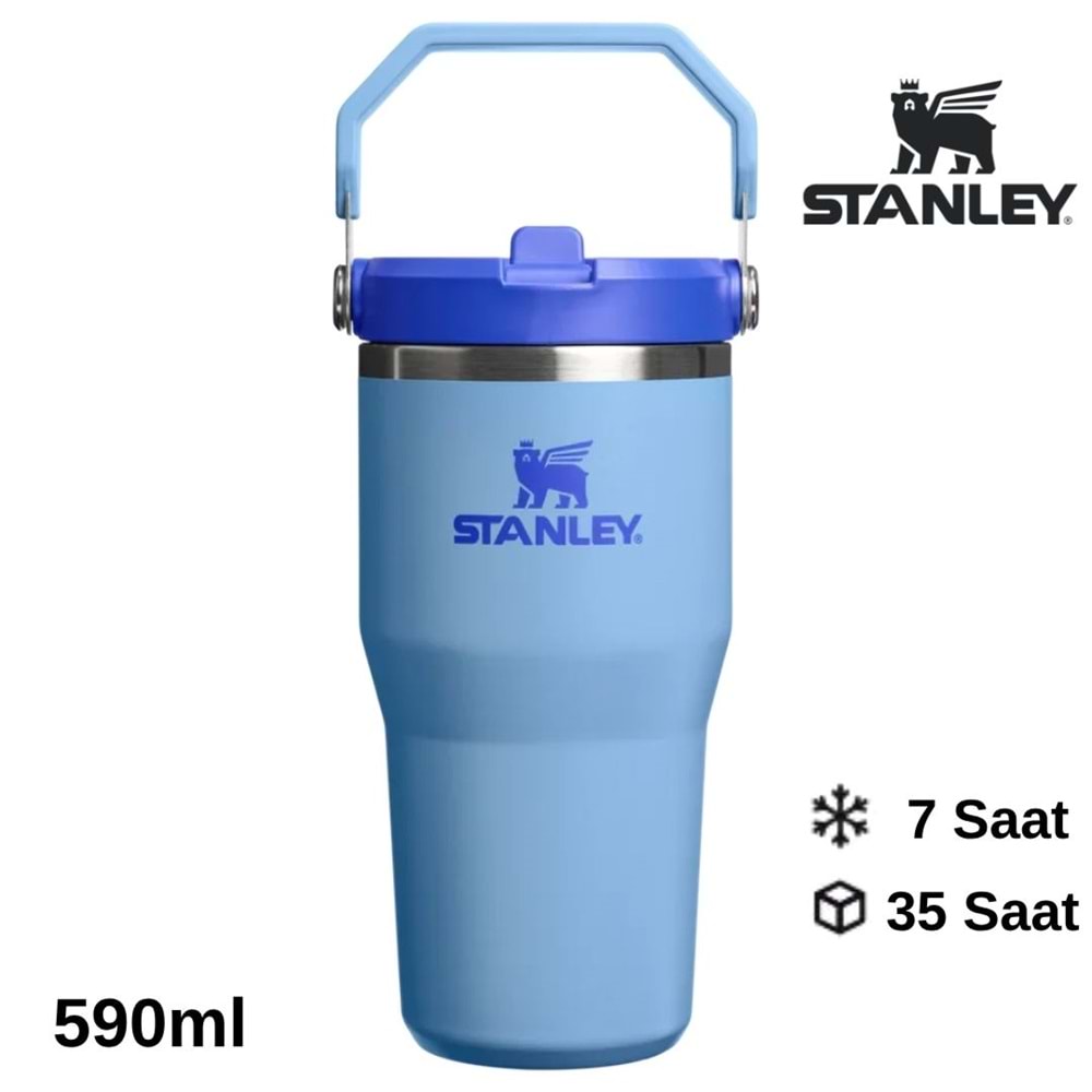 Stanley The IceFlow Flip Straw Pipetli Termos Bardak 0.59 LT Matara