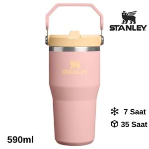 Stanley The IceFlow Flip Straw Pipetli Termos Bardak 0.59 LT Matara
