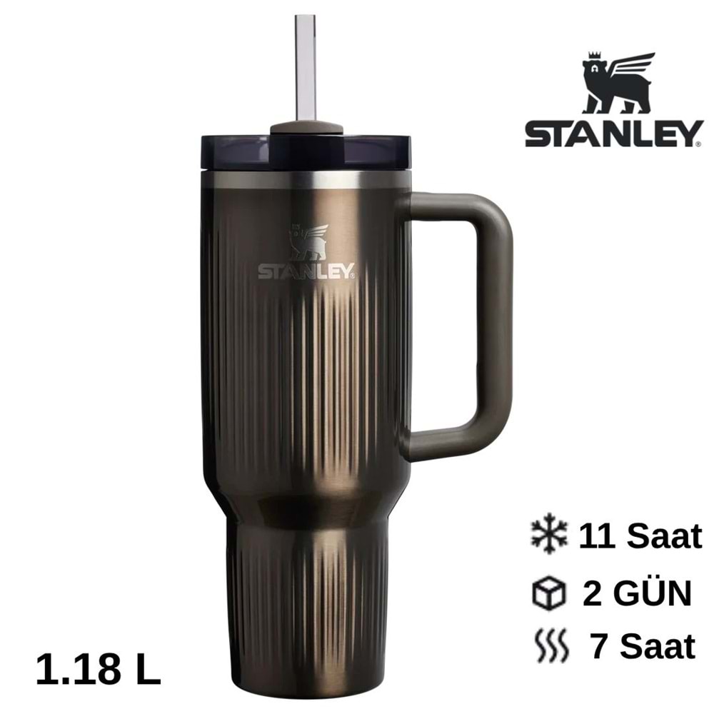 Stanley Quencher® H2.0 Fluted Tumbler Pipetli Termos Bardak 1,18L Pipetli Matara