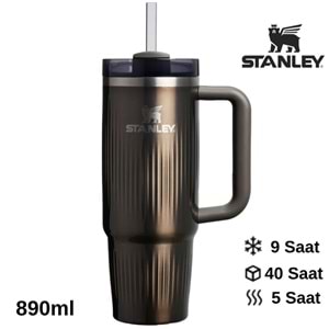 Stanley Quencher® H2.0 Fluted Tumbler Pipetli Termos Bardak 0.89 LT Pipetli Matara
