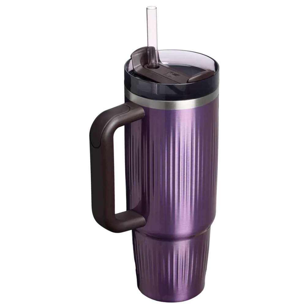 Stanley Quencher® H2.0 Fluted Tumbler Pipetli Termos Bardak 0.89 LT Pipetli Matara