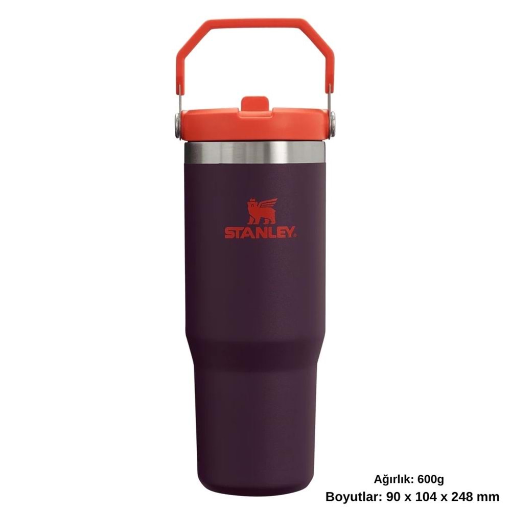 Stanley The IceFlow Flip Straw Pipetli Termos Bardak 0.89 LT Matara