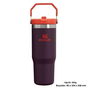 Stanley The IceFlow Flip Straw Pipetli Termos Bardak 0.89 LT Matara