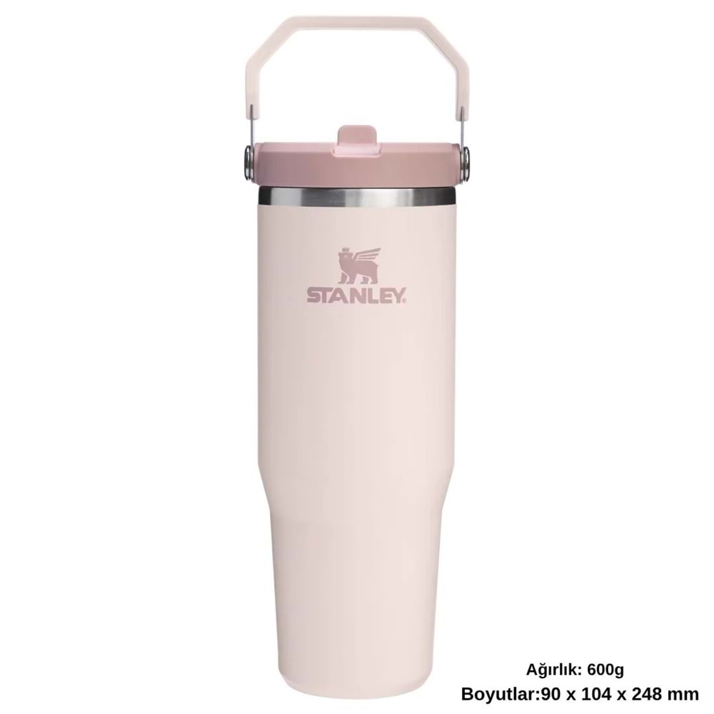 Stanley The IceFlow Flip Straw Pipetli Termos Bardak 0.89 LT Matara