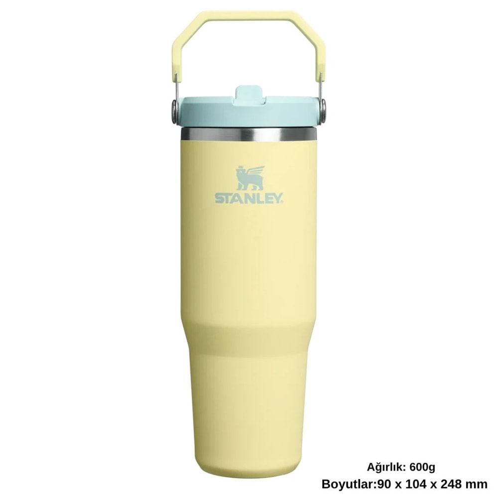 Stanley The IceFlow Flip Straw Pipetli Termos Bardak 0.89 LT Matara