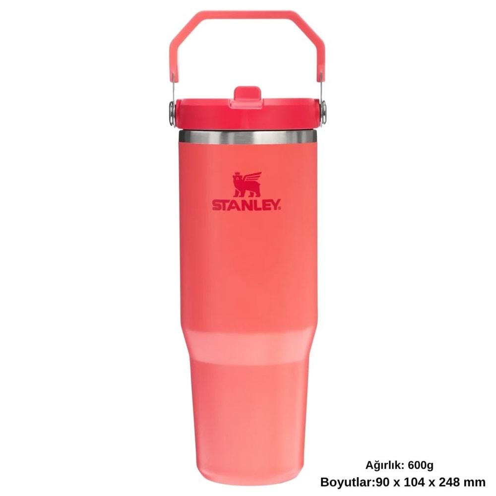 Stanley The IceFlow Flip Straw Pipetli Termos Bardak 0.89 LT Matara