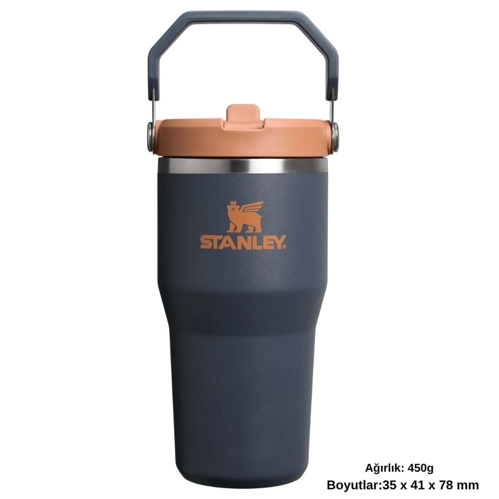 Stanley The IceFlow Flip Straw Pipetli Termos Bardak 0.59 LT Matara