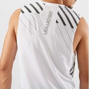 Salomon LC1744000 Sense Aero Trail Tank M Erkek Atlet Sıfır Kol Forma