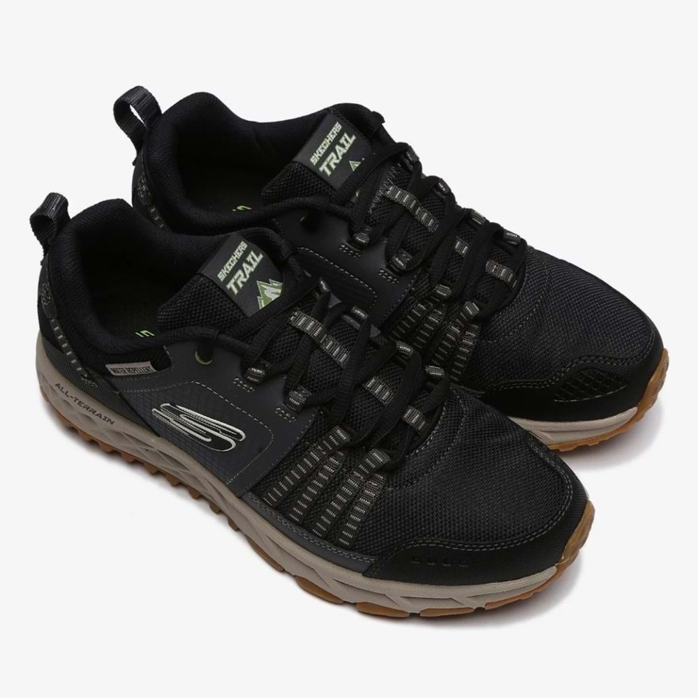 Skechers Escape Plan 51591-BKGY Outdoor Erkek Spor Ayakkabı