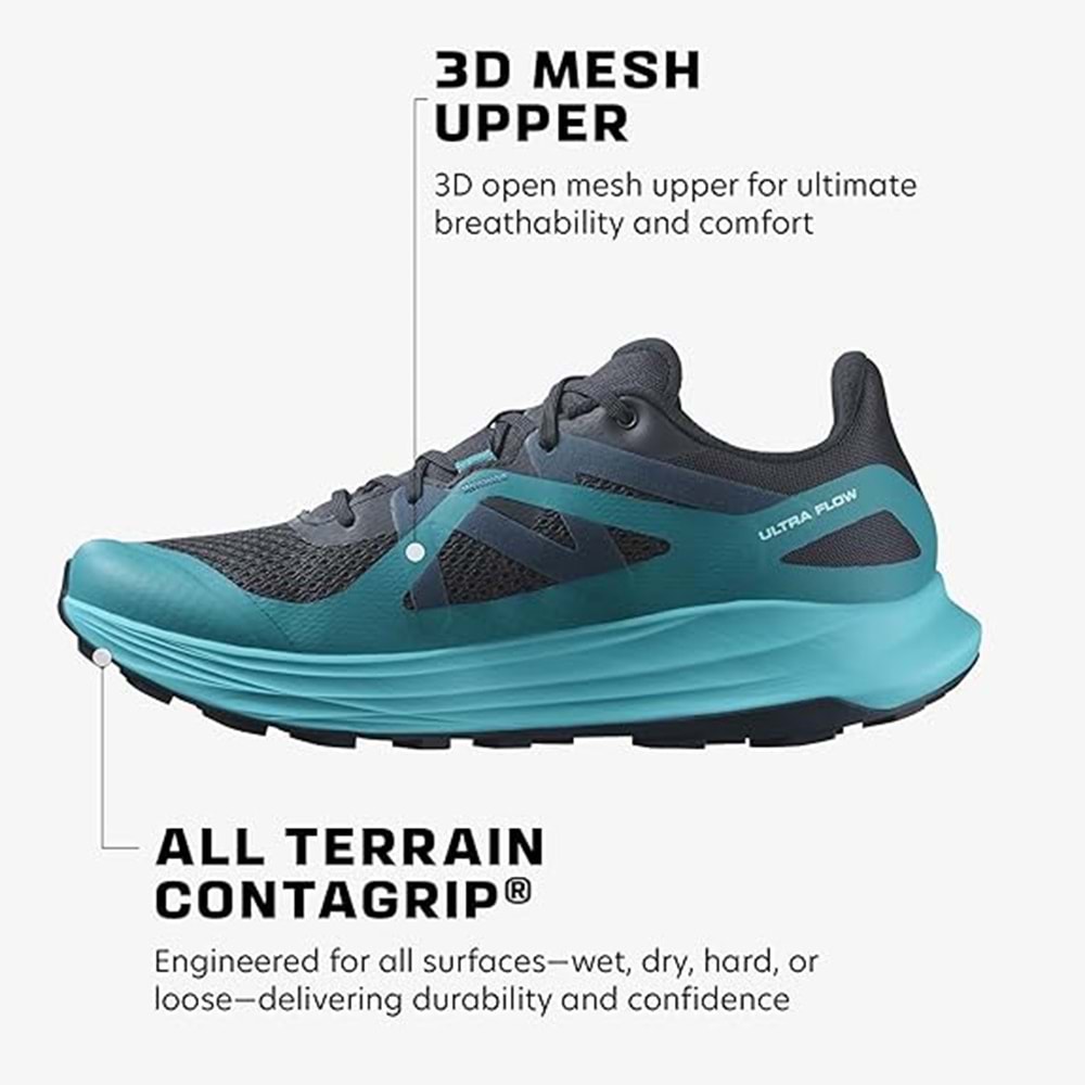 Salomon Ultra Flow L47485200 Patika Koşu Ayakkabısı Erkek Spor Ayakkabı