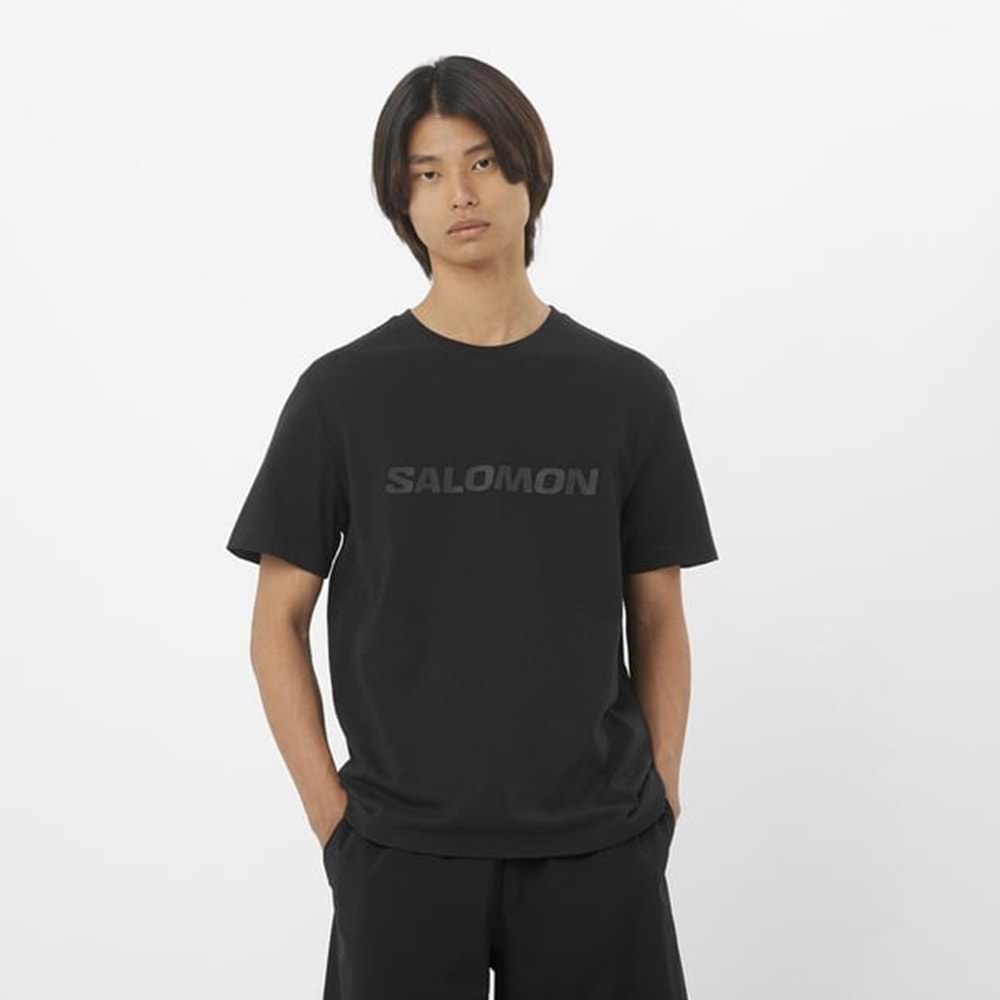 Salomon Big Logo Tee Men Erkek T-Shirt LC2526600 Erkek Tişört