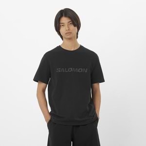 Salomon Big Logo Tee Men Erkek T-Shirt LC2526600 Erkek Tişört