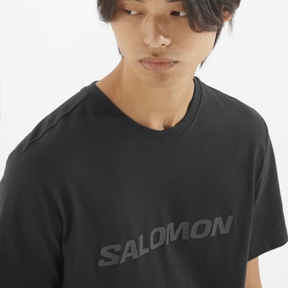 Salomon Big Logo Tee Men Erkek T-Shirt LC2526600 Erkek Tişört