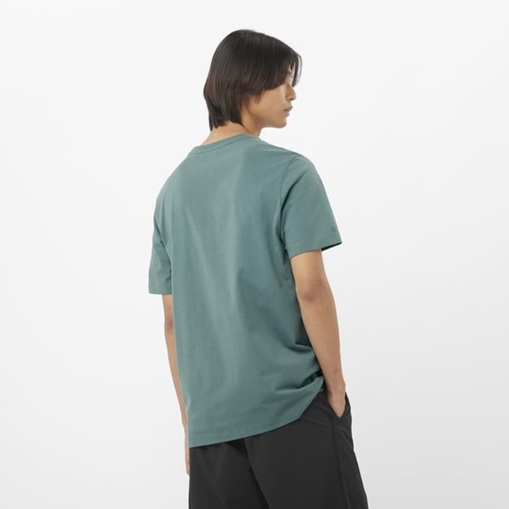Salomon Big Logo Tee Men Erkek T-Shirt LC2526700 Erkek Tişört