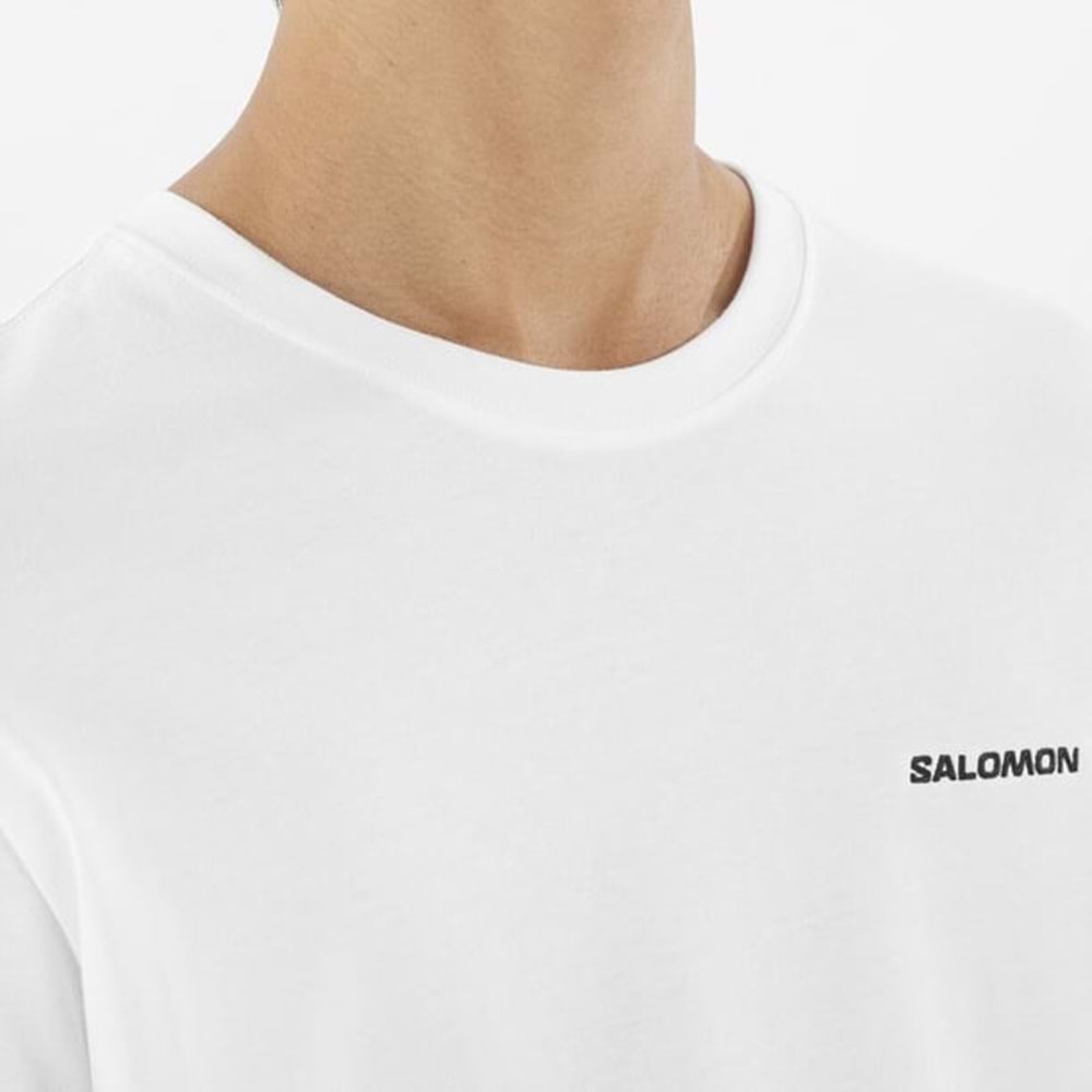 Salomon Logo Tee Men Erkek T-Shirt LC2526400 Erkek Tişört