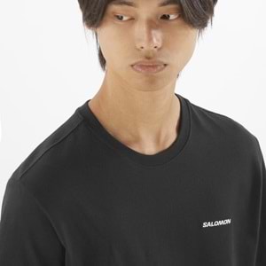Salomon Logo Tee Men Erkek T-Shirt LC2526200 Erkek Tişört