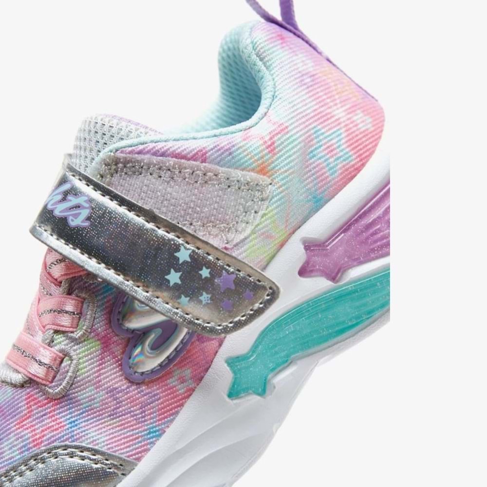 Skechers Star Sparks 302324N-SMLT Ortopedik Işıklı Çocuk Spor Ayakkabı