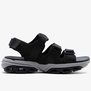 Skechers Atlan-Bodie 210444-BLK Ortopedik Erkek Sandalet