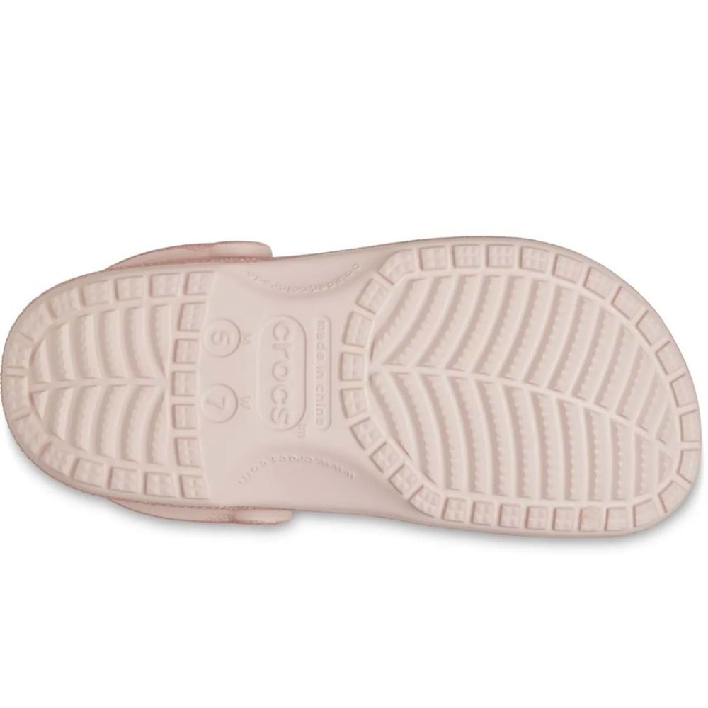 Crocs Classic Glitter Clog 205942 Sabo Doktor ve Hemşire Terliği Ortapedik Unisex Terlik