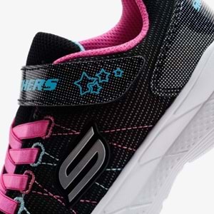 Skechers Snap Sprints 2.0 - Stars Away 303518L-BKMT Ortopedik Çocuk Spor Ayakkabı