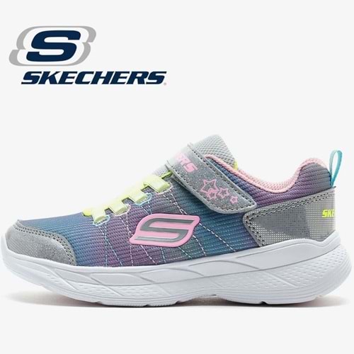 Skechers Snap Sprints 2.0 - Stars Away 303518L-GYMT Ortopedik Çocuk Spor Ayakkabı