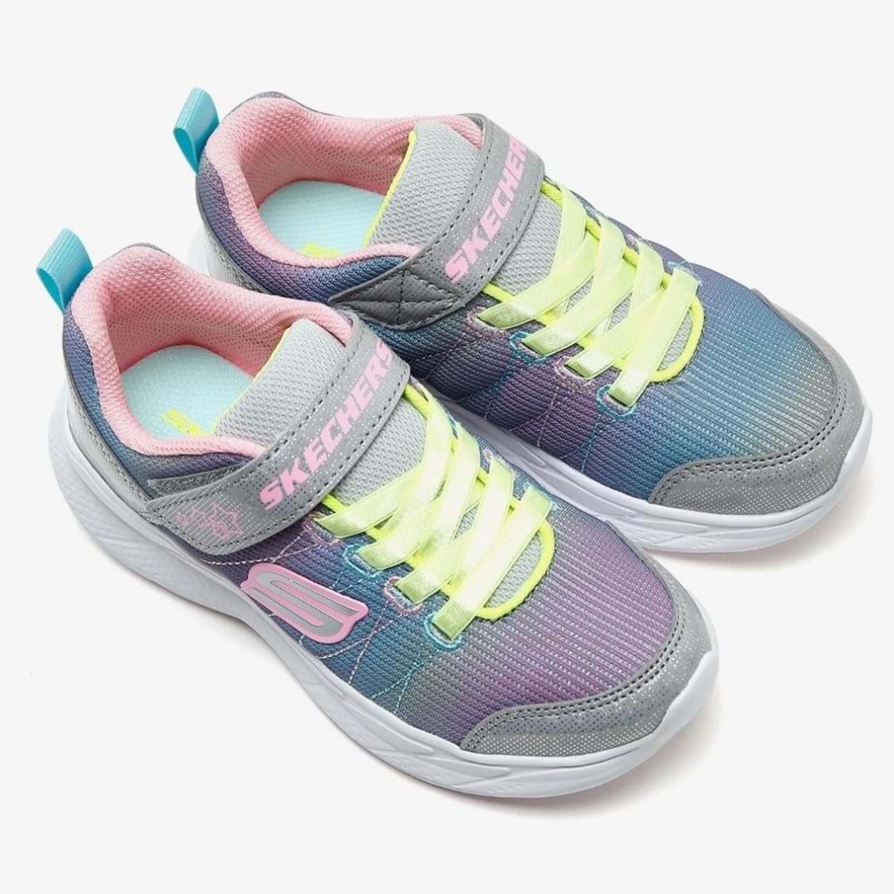 Skechers Snap Sprints 2.0 - Stars Away 303518L-GYMT Ortopedik Çocuk Spor Ayakkabı