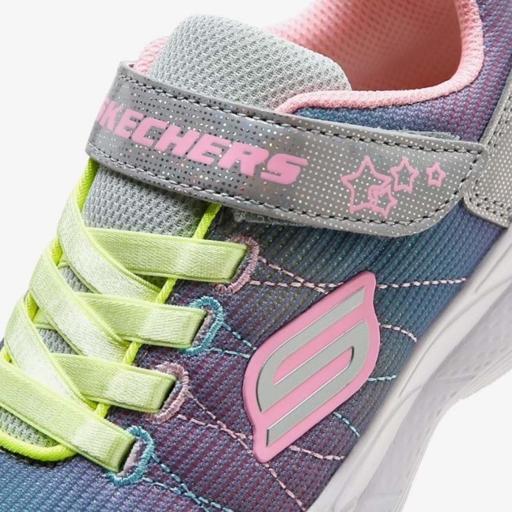Skechers Snap Sprints 2.0 - Stars Away 303518L-GYMT Ortopedik Çocuk Spor Ayakkabı