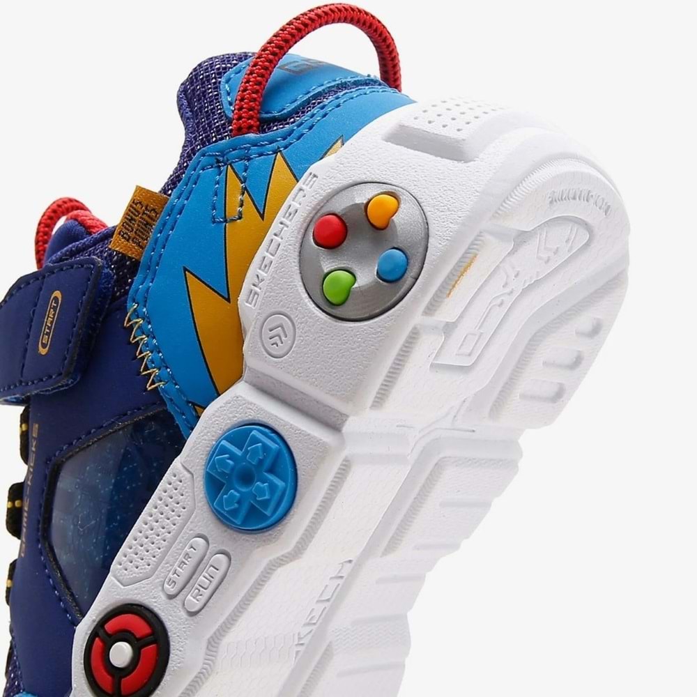 Skechers Lil Gametronix 402262N-RYMT Ortopedik Çocuk Spor Ayakkabı