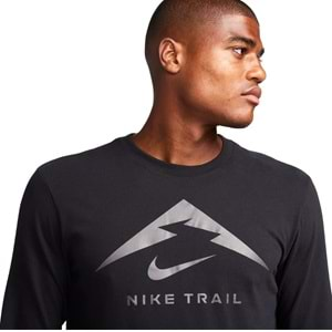 Nike FN0827-010 Trail Dri-Fit Tişort Erkek T-Shirt