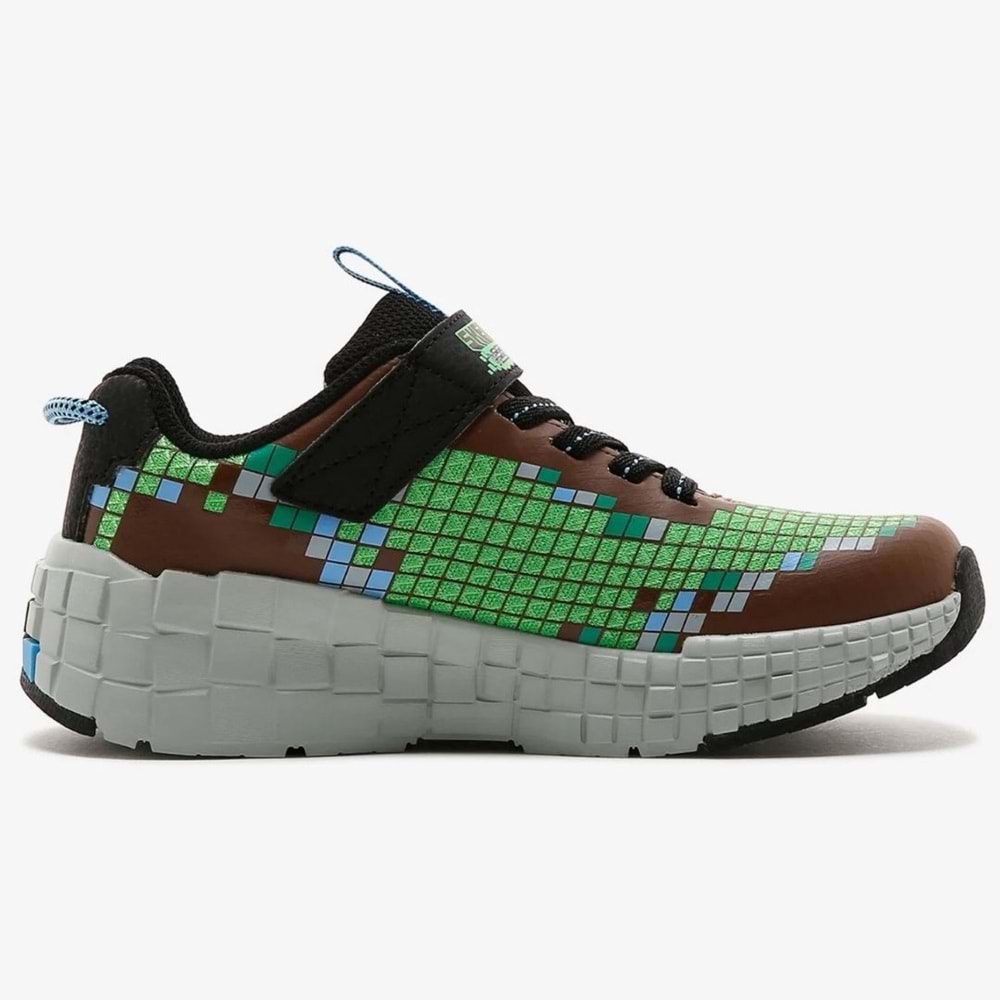 Skechers Megacraft 3.0 402182L-BRMT Ortopedik Çocuk Spor Ayakkabı
