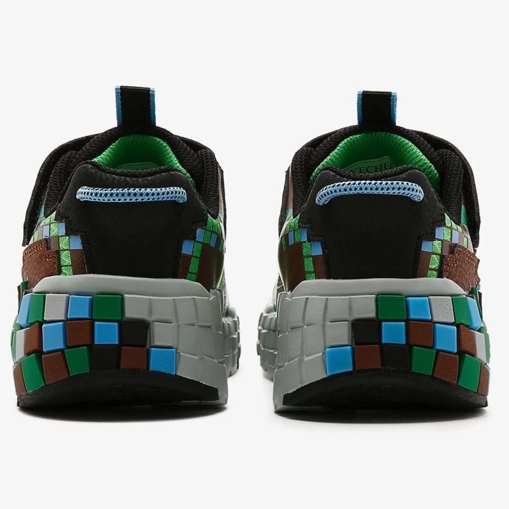 Skechers Megacraft 3.0 402182L-BRMT Ortopedik Çocuk Spor Ayakkabı