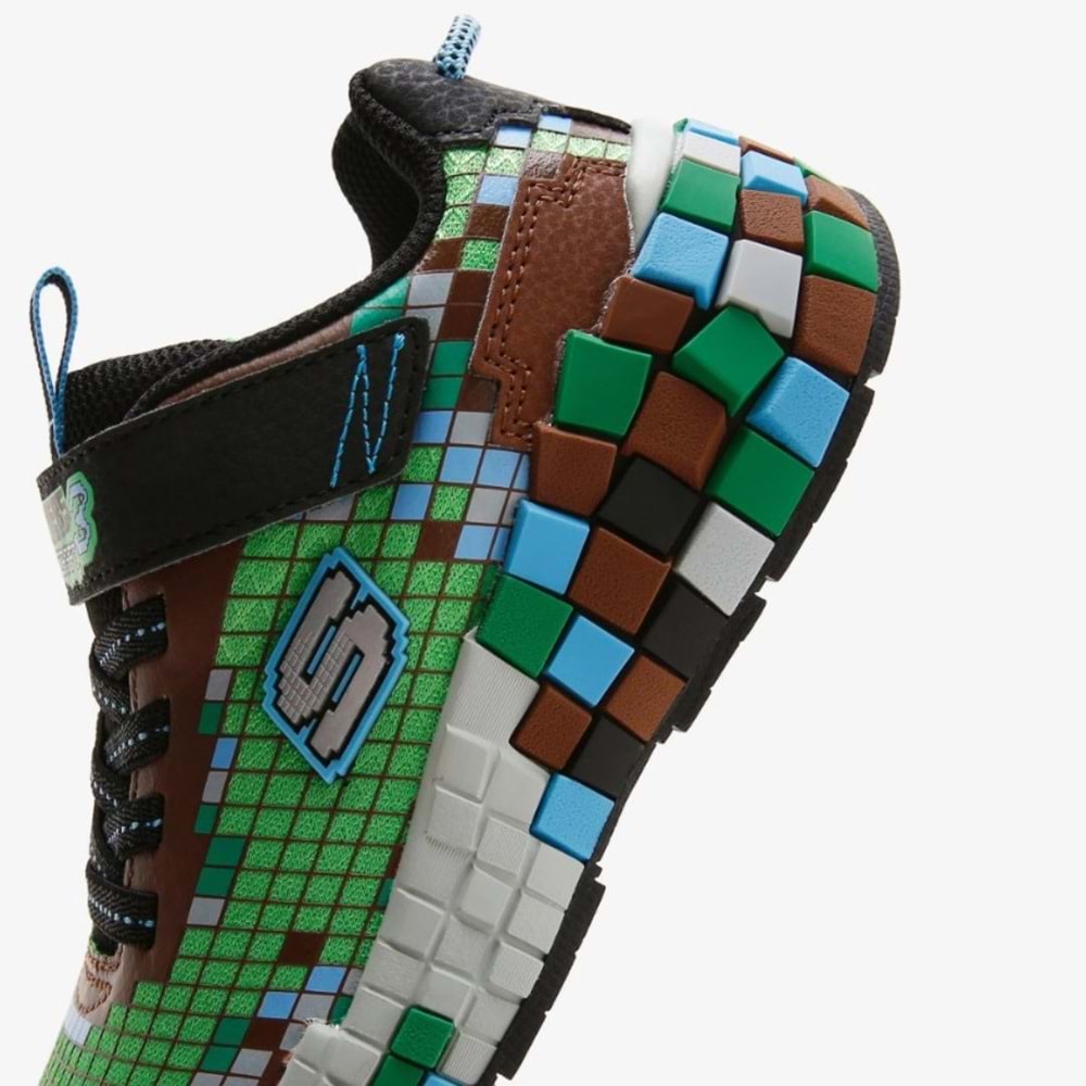 Skechers Megacraft 3.0 402182L-BRMT Ortopedik Çocuk Spor Ayakkabı